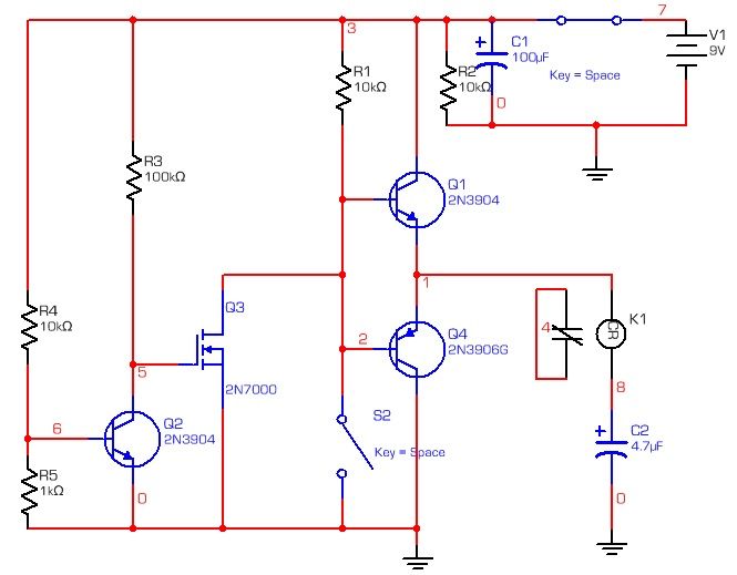 Making a Latching Relay Return to a Specific State at Power Loss.... Ideas?